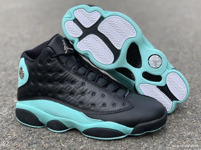 Cheap Island Retro 13 Black Air Jordan Green 414571-030 0722